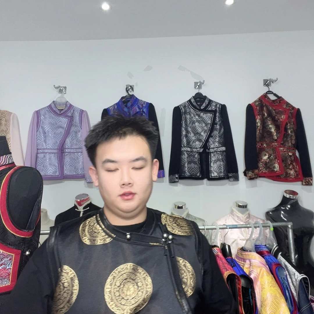 野兔毛三醋酯纤维女款210斤金铜钱马甲 孤品不退不换