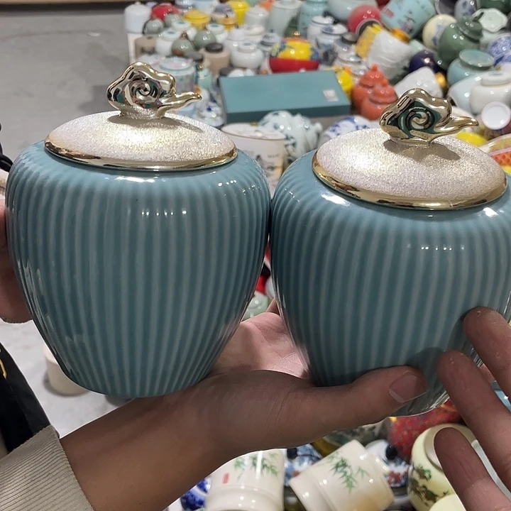 陶瓷罐茶叶罐密封罐