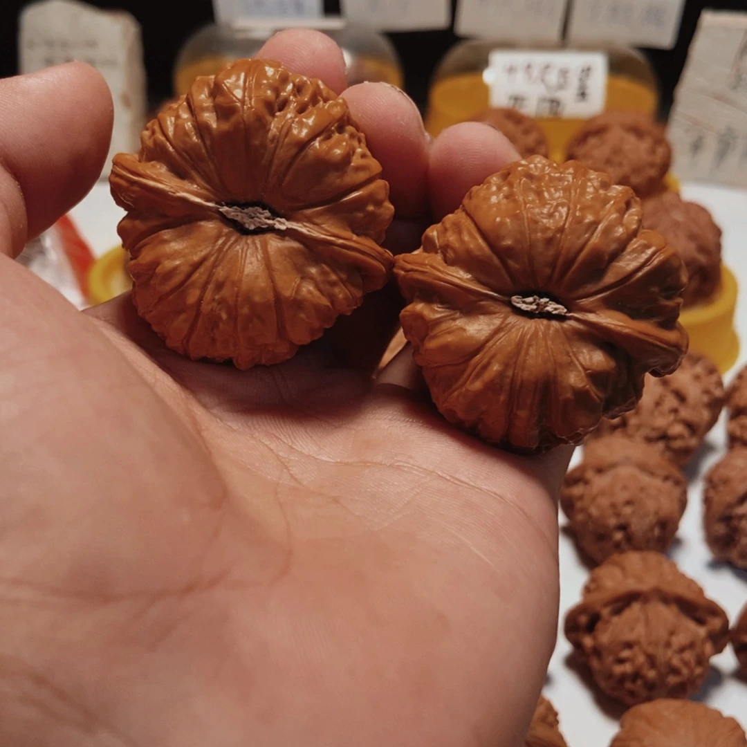 把件文玩核桃44全品南瓜。50