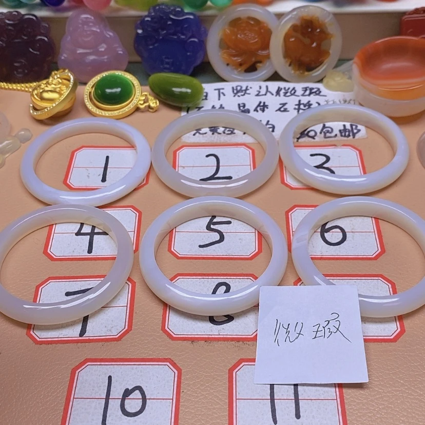 【闪购商品】玛瑙/玉髓颈饰未镶嵌木*啊
