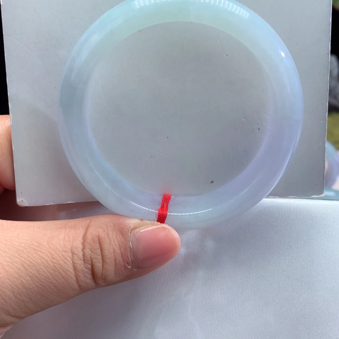 翡翠未镶嵌手镯纯天然