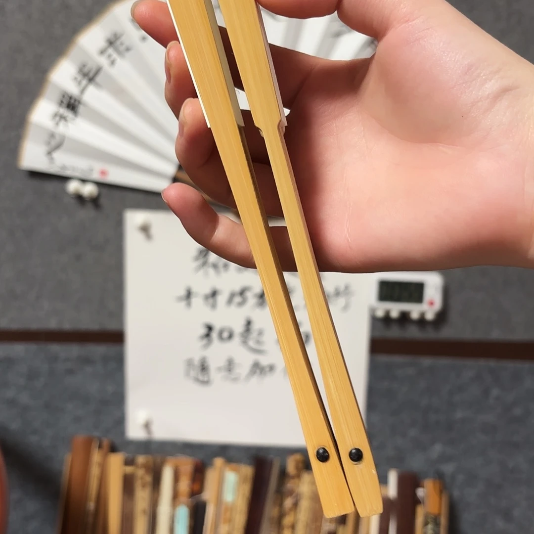 *****书法手写手绘作品9.5寸玉竹定制两把