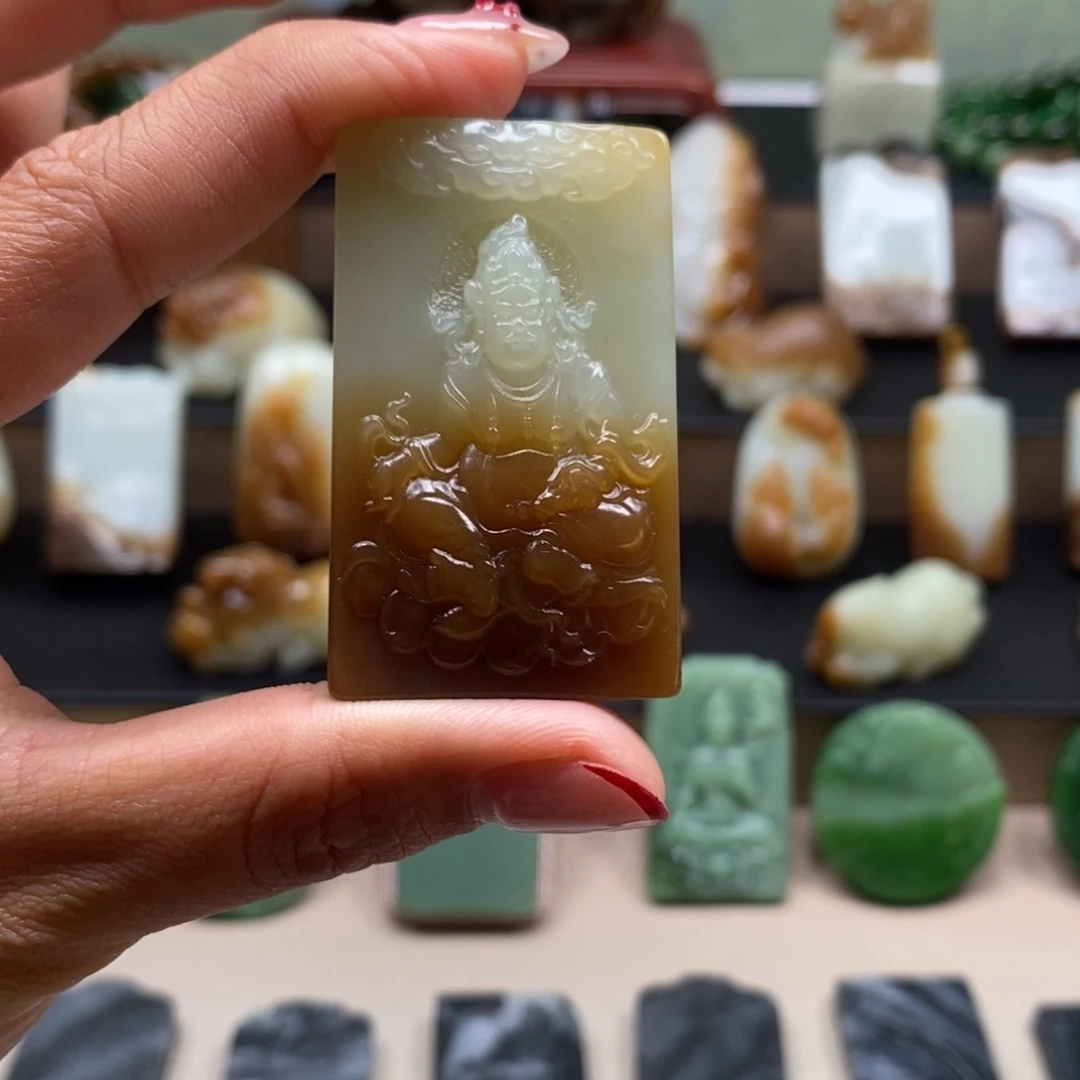 未镶嵌和田玉挂件