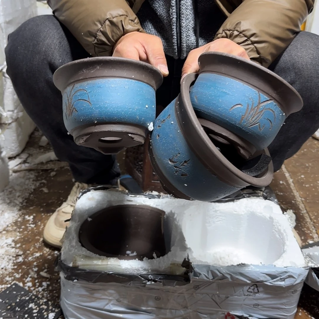 紫砂花盆瑕疵和瑕疵