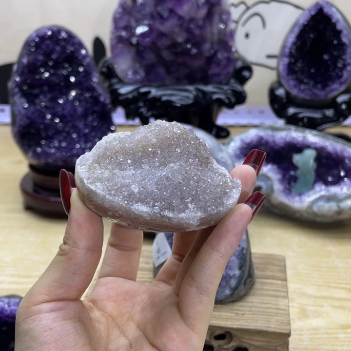 未镶嵌大型摆件（非配饰）紫晶