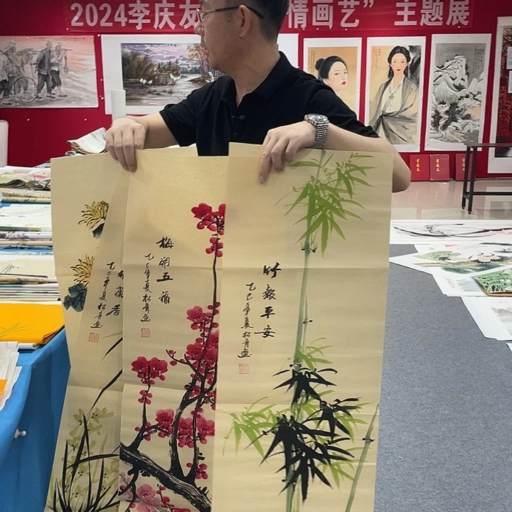 国画今天早上国画作品欣赏