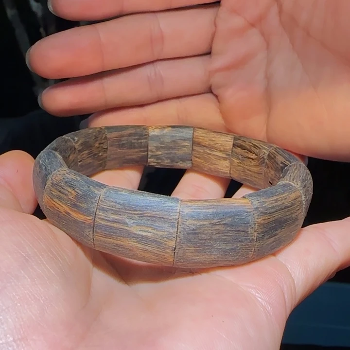 手串沉香蓝香手串20克