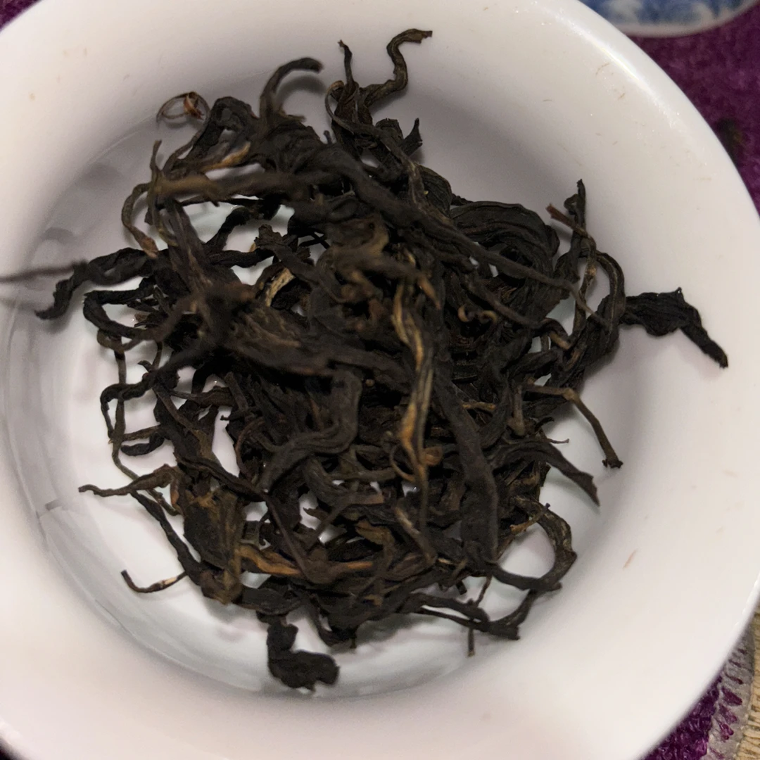 大雪山荒野古树晒红茶 2025年春