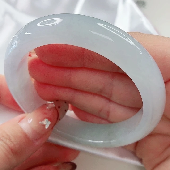 翡翠未镶嵌手镯56.1x295