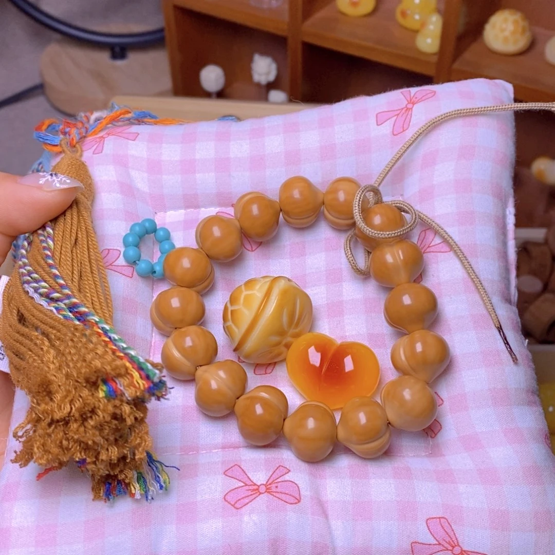 吊坠猴头核桃15.5柯基和棕流苏和大绿卡和大富甲和二代心