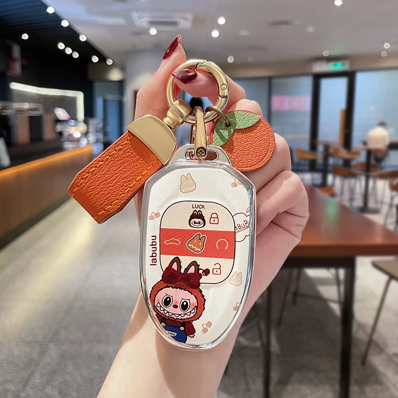 适用于传祺gs4max钥匙套24款gs8影酷男gs3影速m6pro影豹m8女壳扣