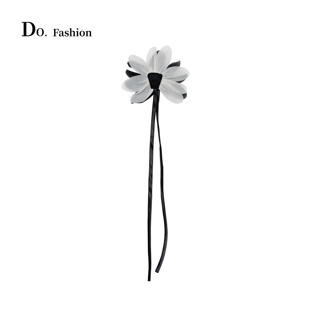 非金属布艺胸针 【Do.Fashion欧阳】手工玉兰花胸ins时尚花饰品小众