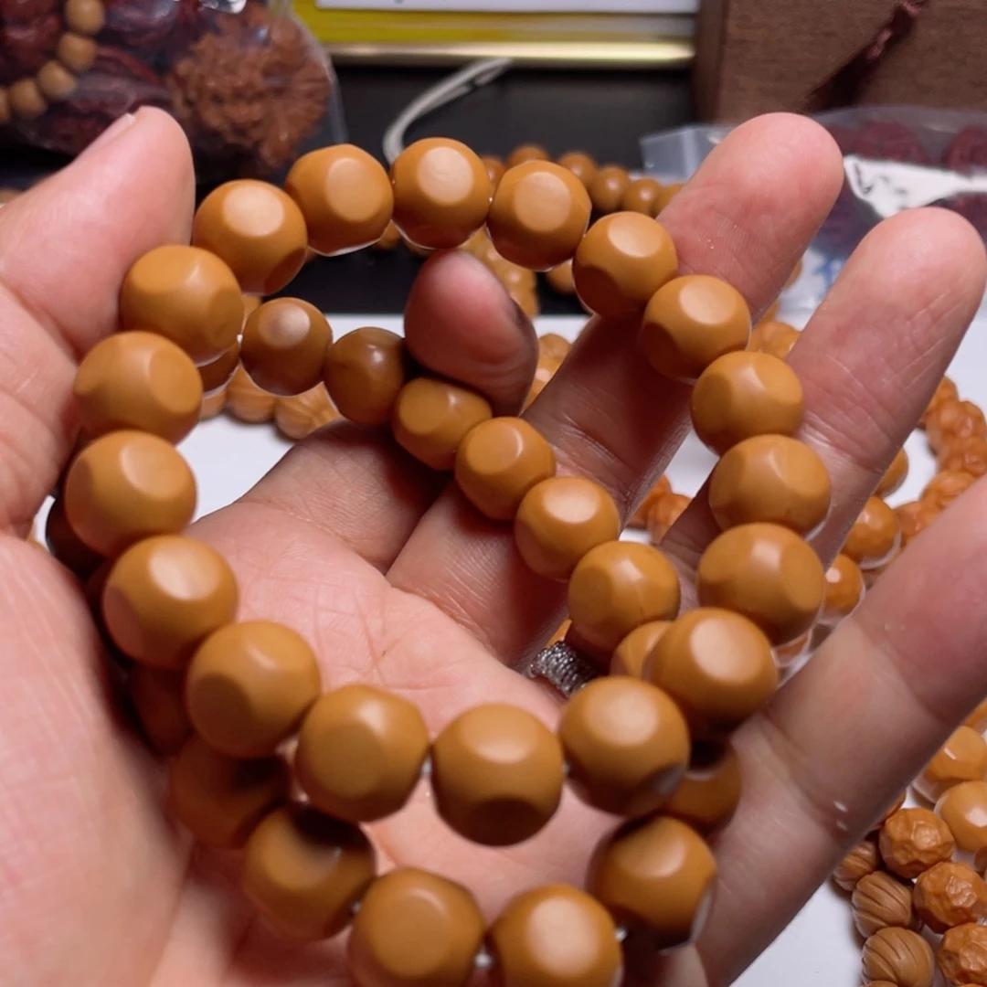 文玩核桃吊坠11龙炎老六方