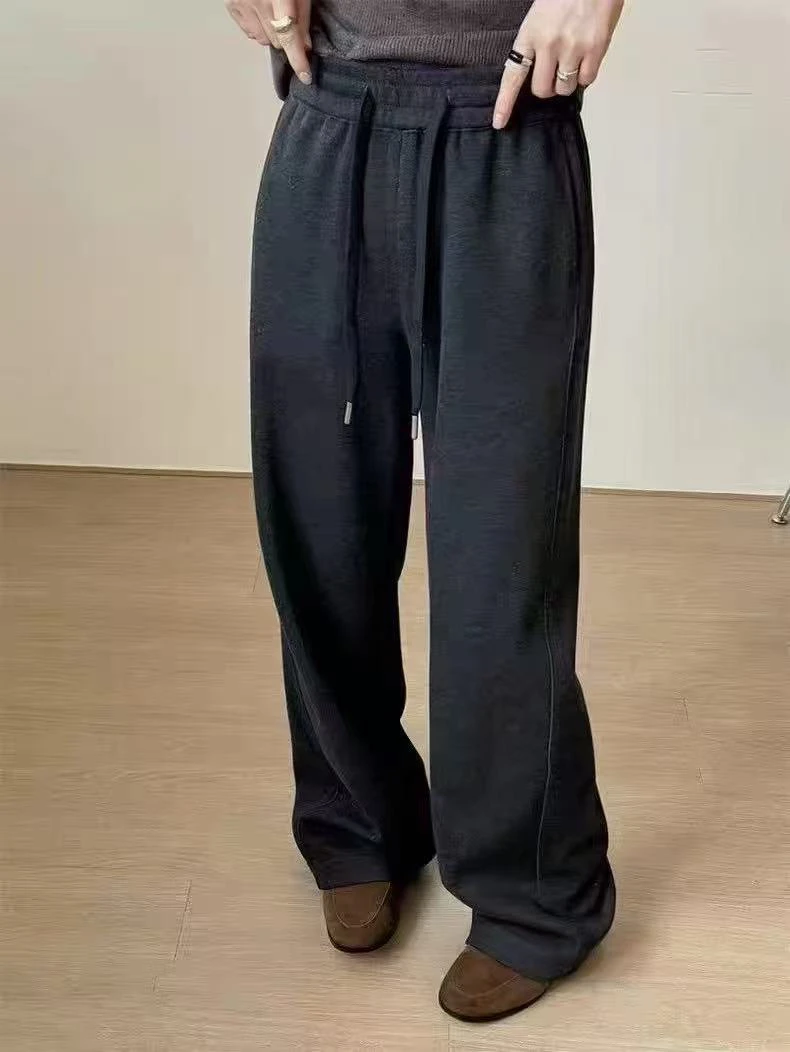 春季新款休闲百搭窄版阔腿裤167