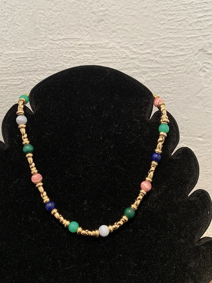 95新 BVLGARI/宝格丽 Bvlgari 宝格丽 多彩宝石项链/12234406