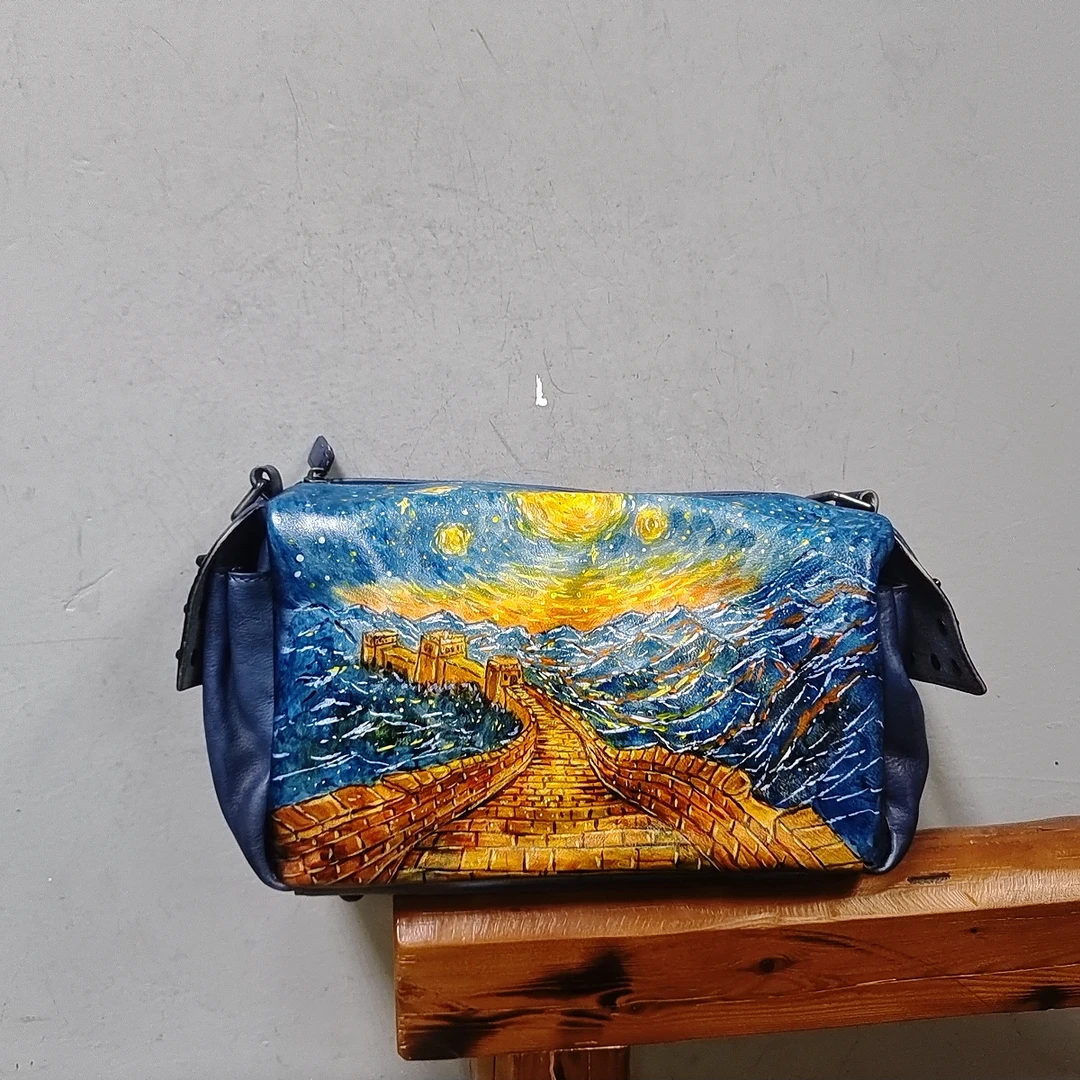 77324-法缇直播间专享手绘定制款-77324-斜挎包558