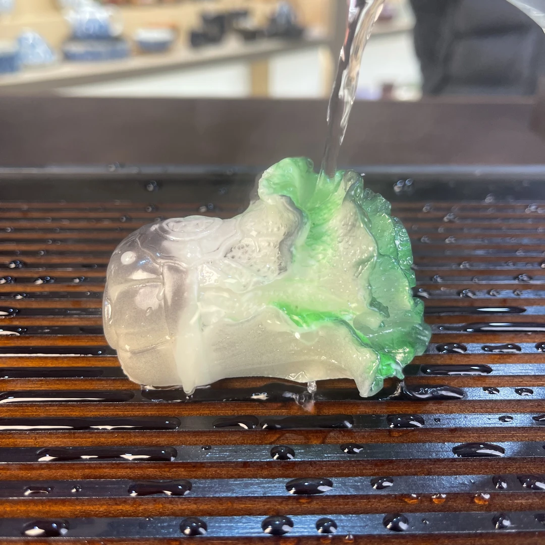 【遇见好瓷】变色白菜摆件A0875