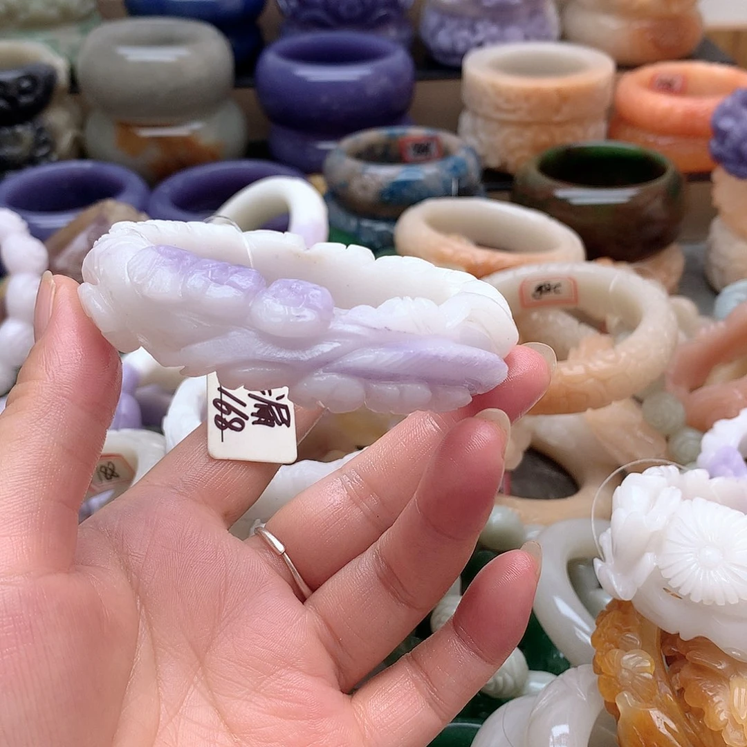 石英质玉未镶嵌毛衣链