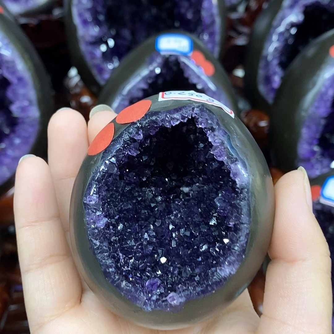紫晶未镶嵌大型摆件（非配饰）莹