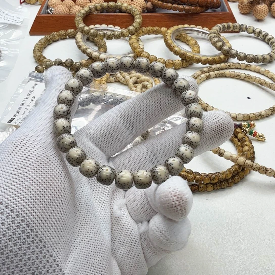 星月菩提吊坠23灭世糯冰大眼睛9左右桶单圈