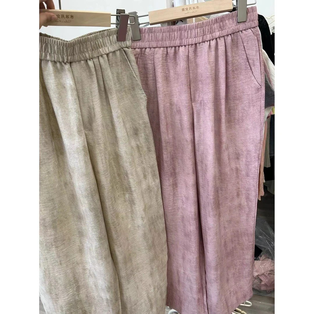 【大潘优品】亚麻裤预CDP4KZ312B