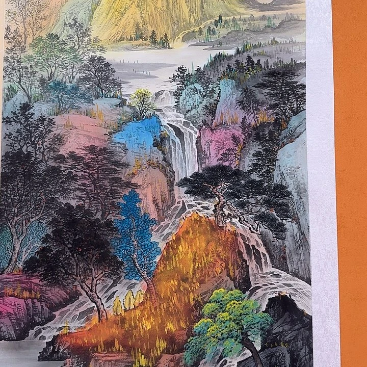 国画书法作品多次参加全国美展
