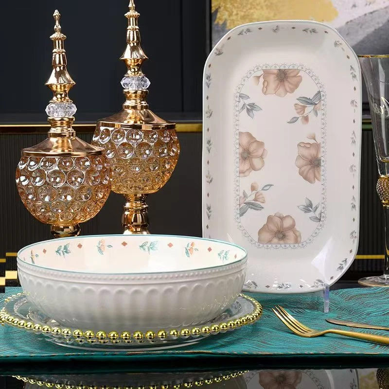 夏茉鱼盘 2个装 12英寸 破损联系客服补发