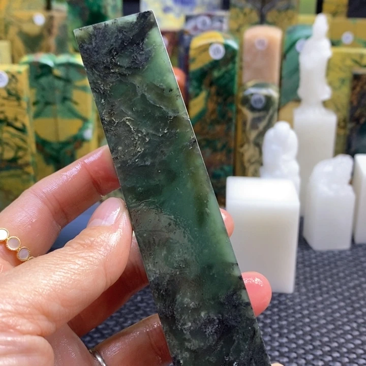 四川石b****u青田石印章石