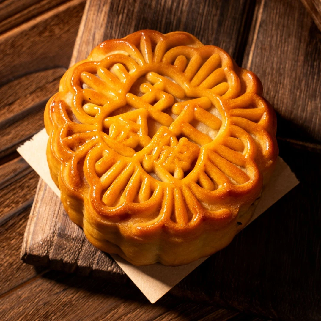 老式五仁月饼袋装500克中秋传统手工月饼