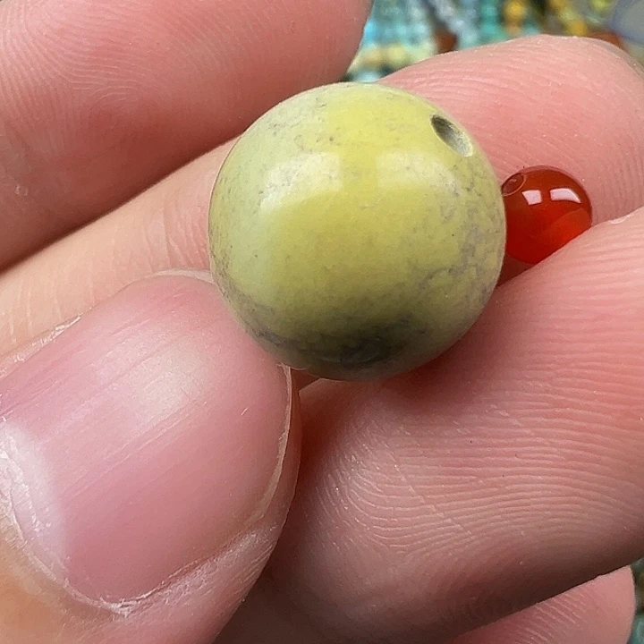 南红玛瑙未镶嵌配饰卡12.5