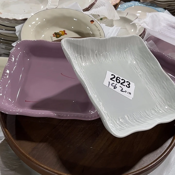 瓷微瑕外贸餐具2623