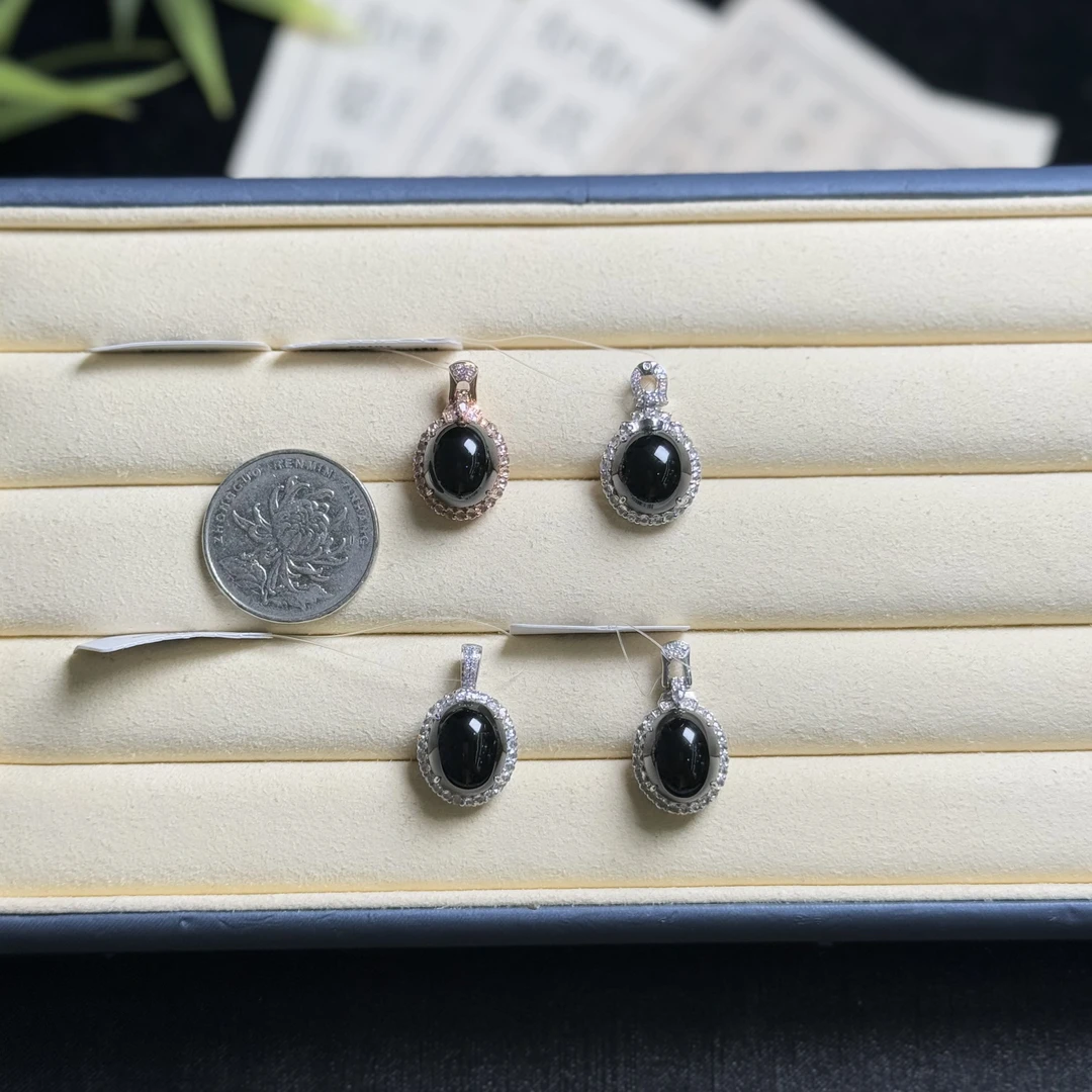 思懿珠宝 18K墨翠吊坠-7980-2-SL-多样性发一