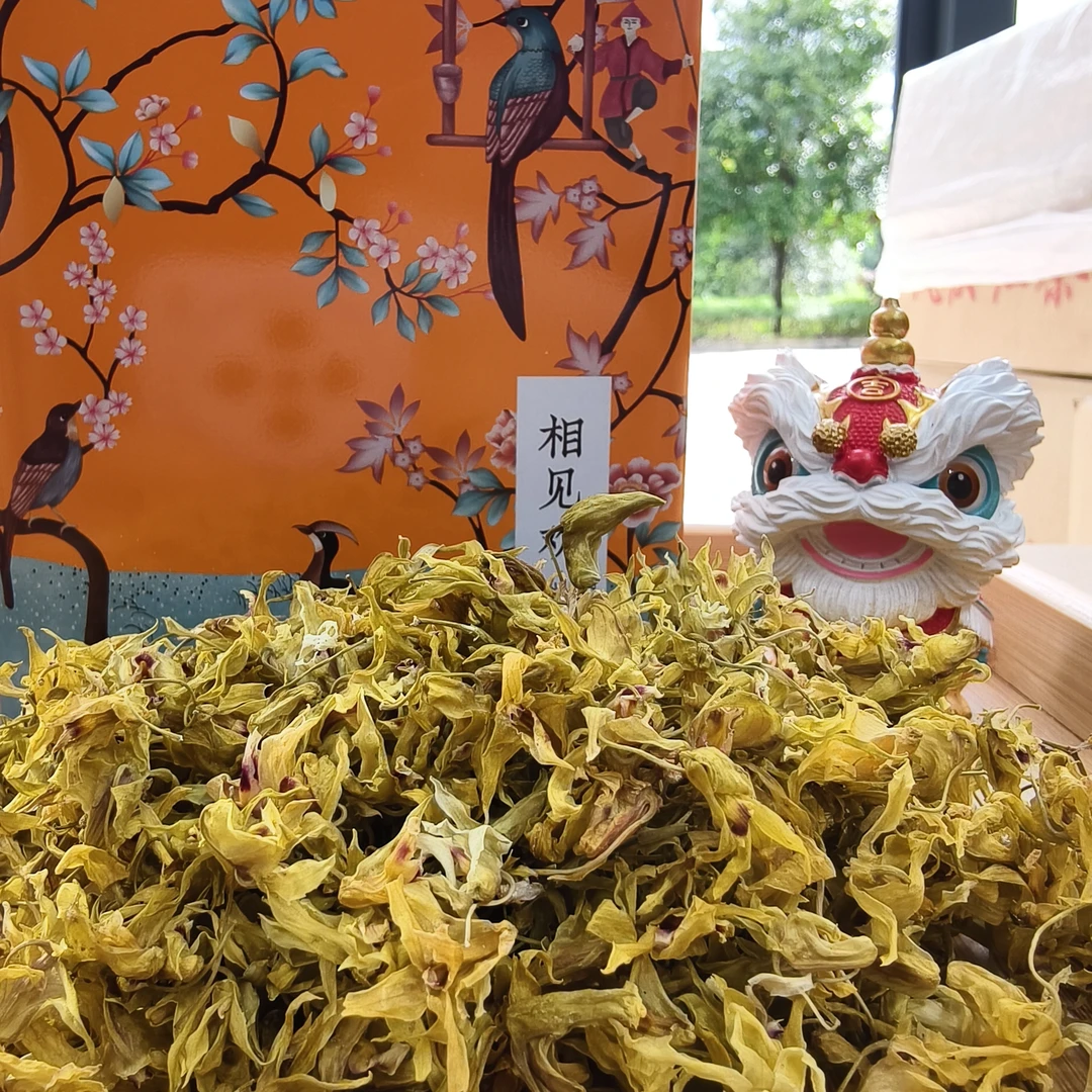 紫霞仙子 云南高黎贡山铁皮-石-槲-花 泡茶花茶