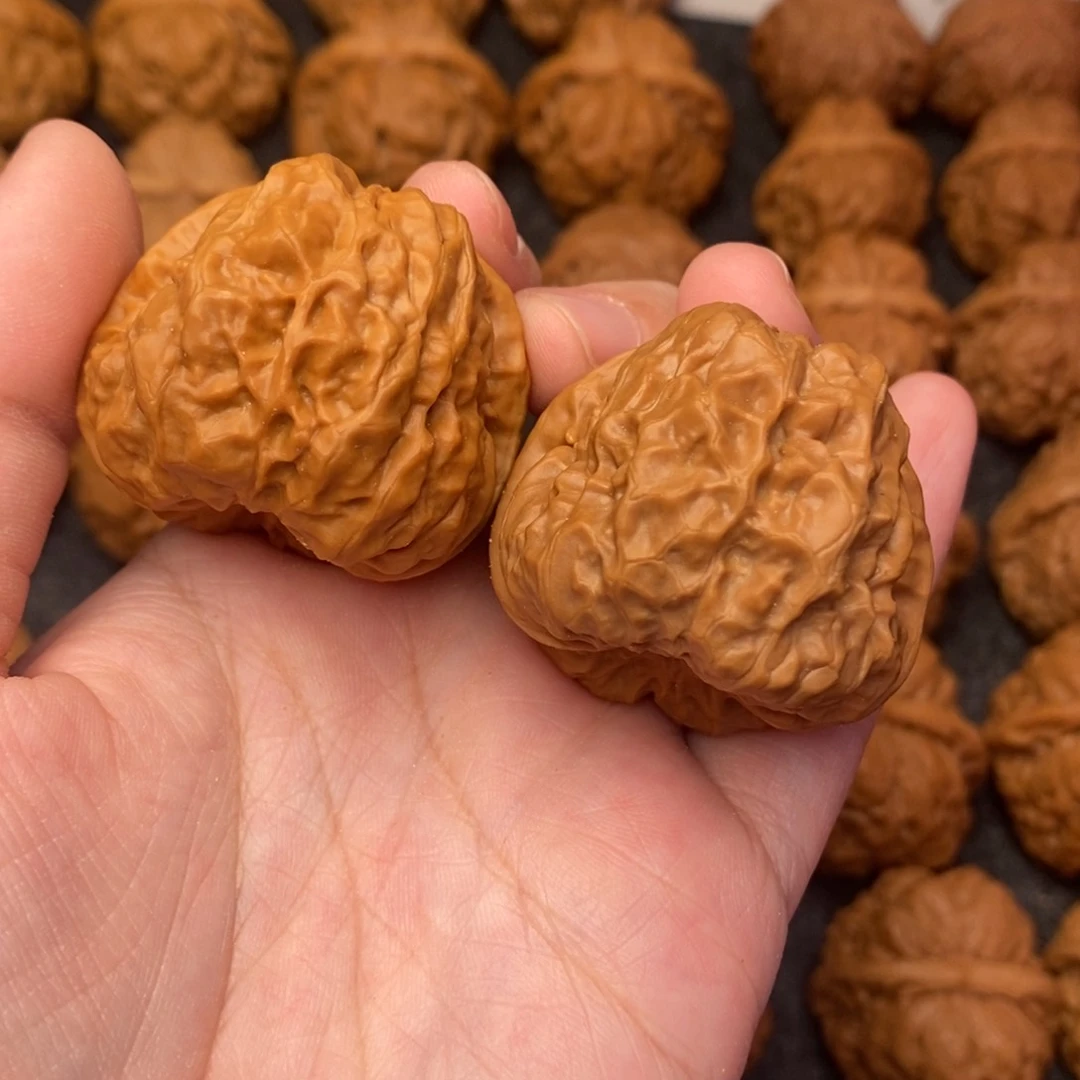 文玩核桃把件小***~蛤蟆微色差38