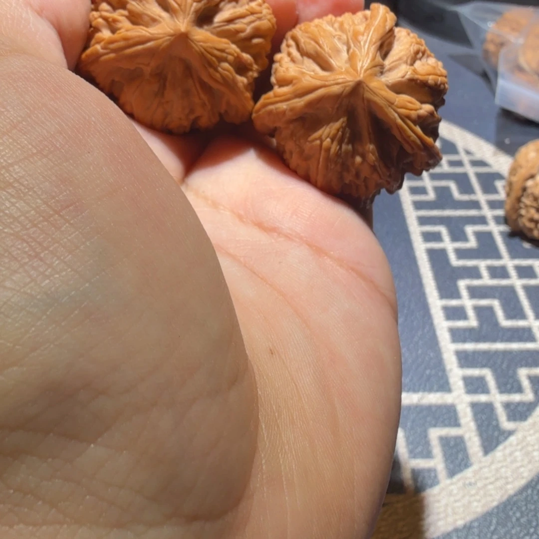 把件文玩核桃御龙三棱