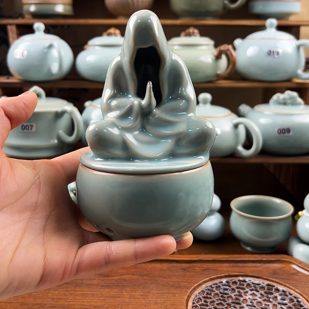 微瑕孤品捡漏无相香炉