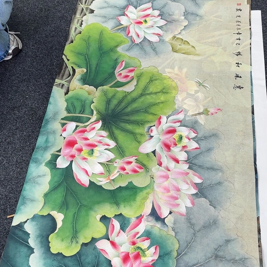 纯手绘国画作品作品