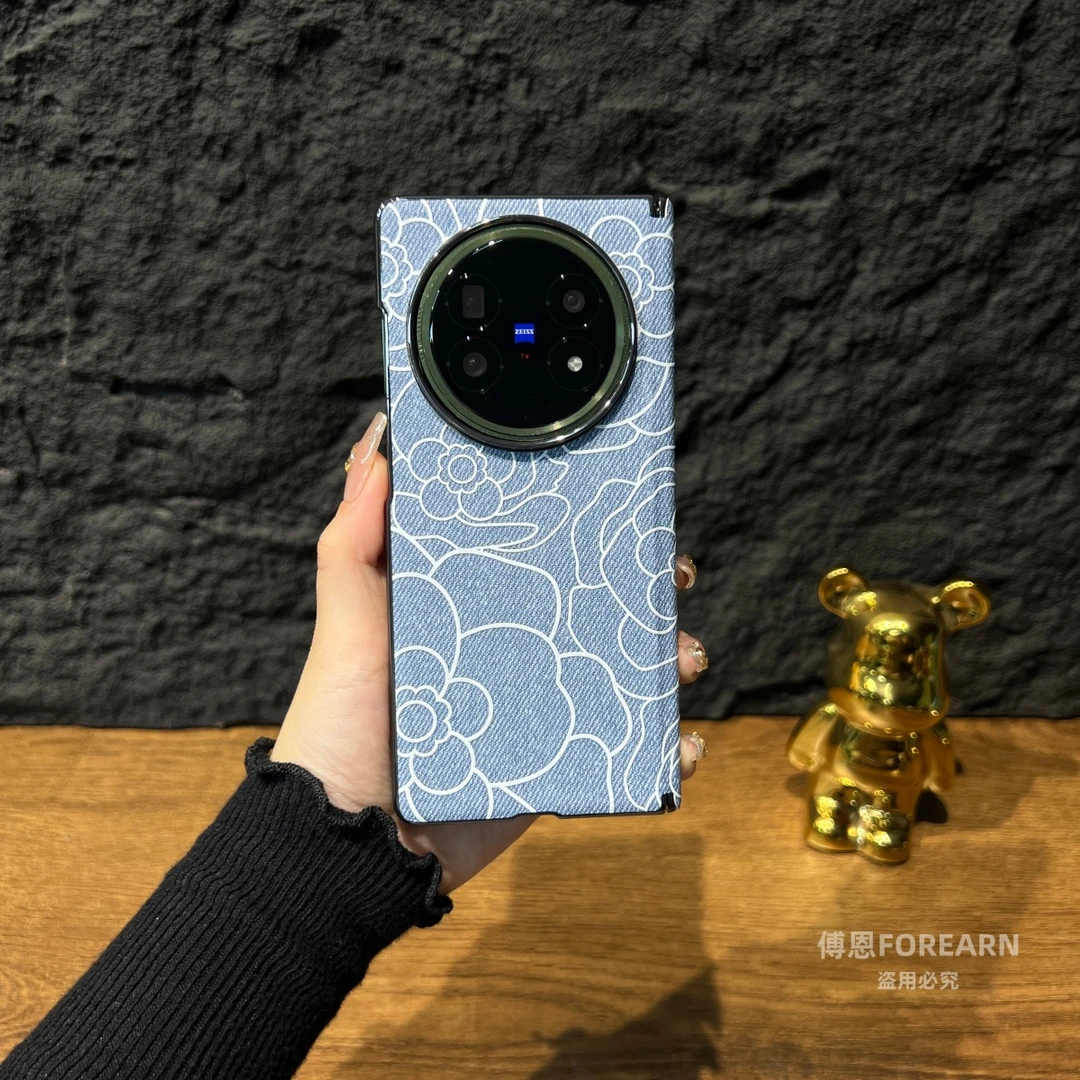适用于vivo X Fold5手机壳vivoxfold5折叠屏保护套中国风中轴超薄