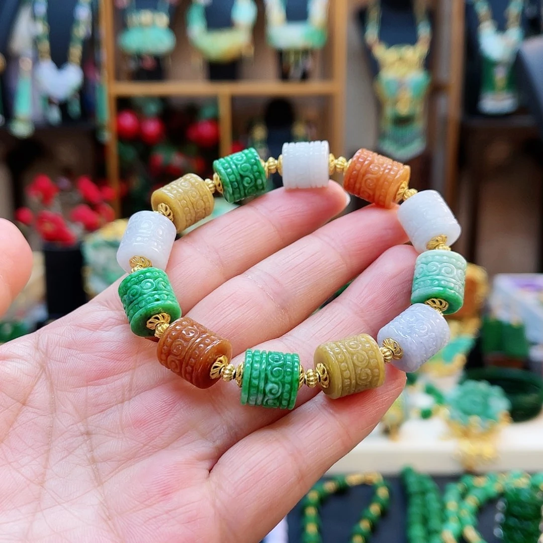 未镶嵌手串翡翠48小时鉴赏期