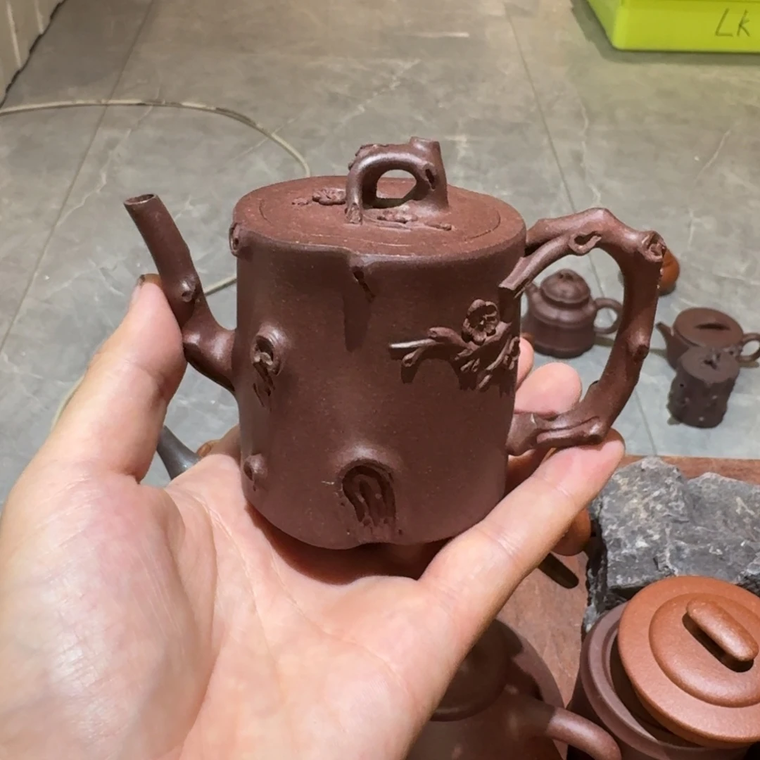 茶杯紫砂原矿原石的制作