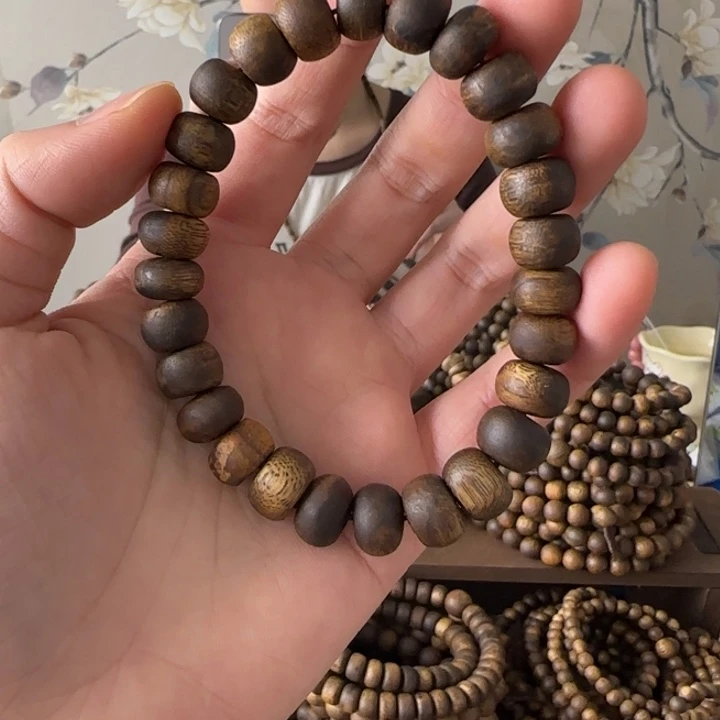 珠串奇楠沉香1.1算盘8.35克