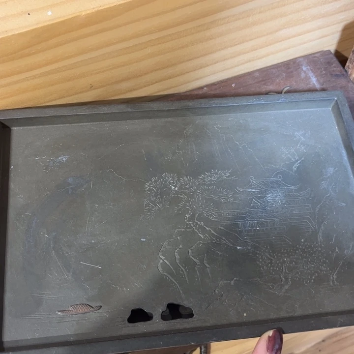 锡中古工艺品摆件