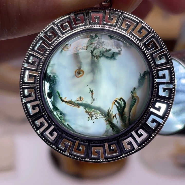 玛瑙/玉髓未镶嵌吊坠(不含链)