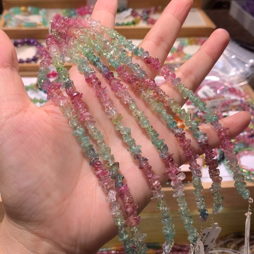 未镶嵌手串碧玺多样性发其一