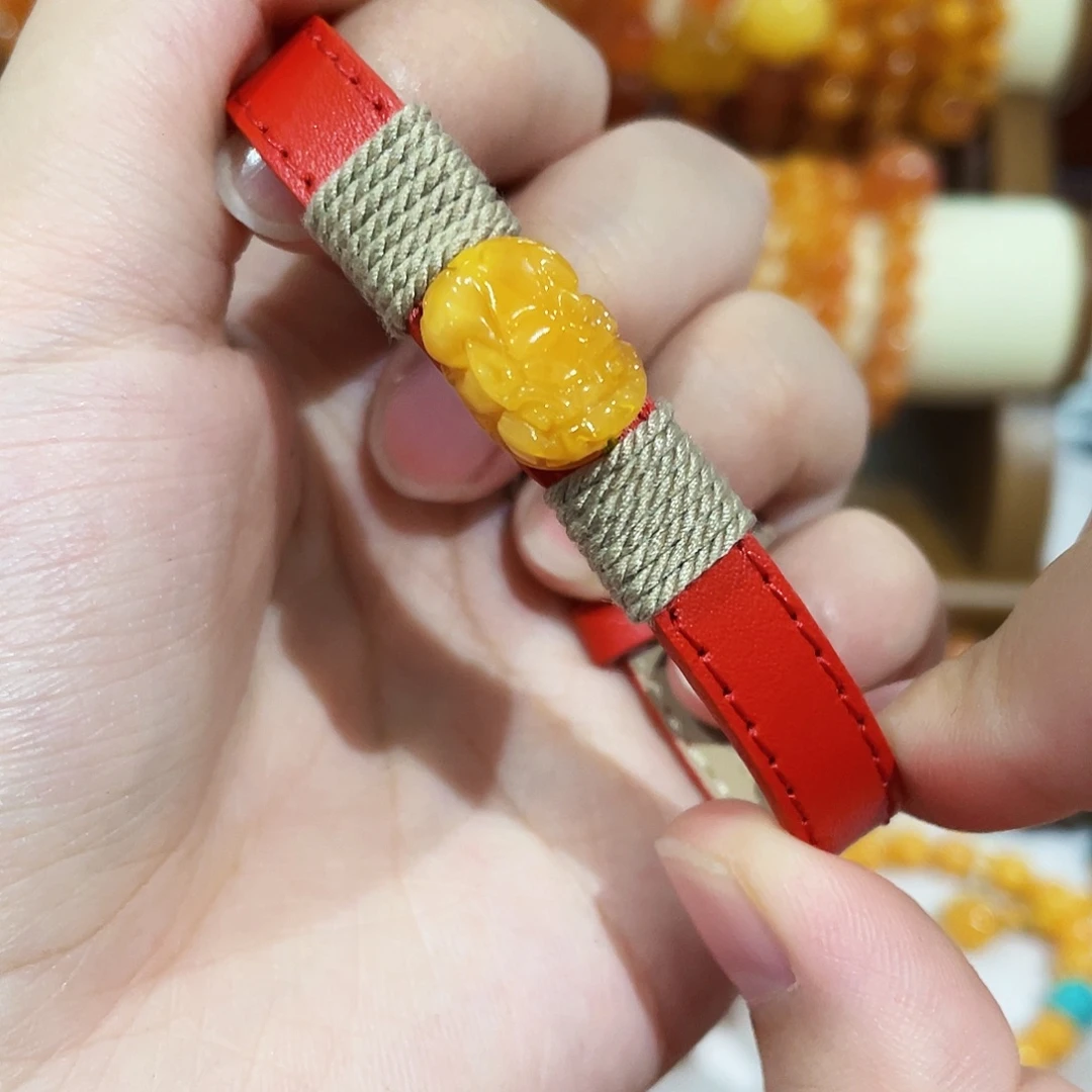 手链蜜蜡未镶嵌手串
