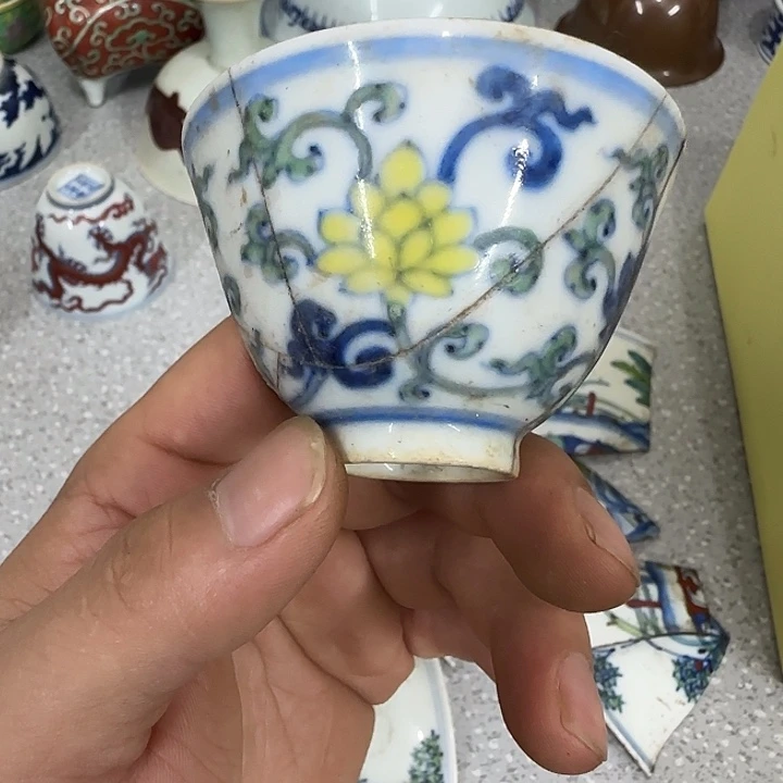 摆件信**价陶瓷纯手工瓷片标本