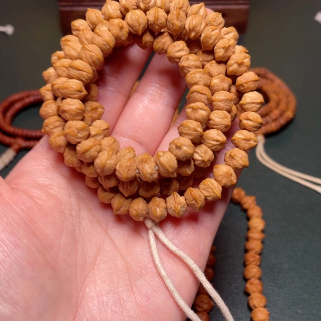 柏香籽/百香籽吊坠白牙横打长串