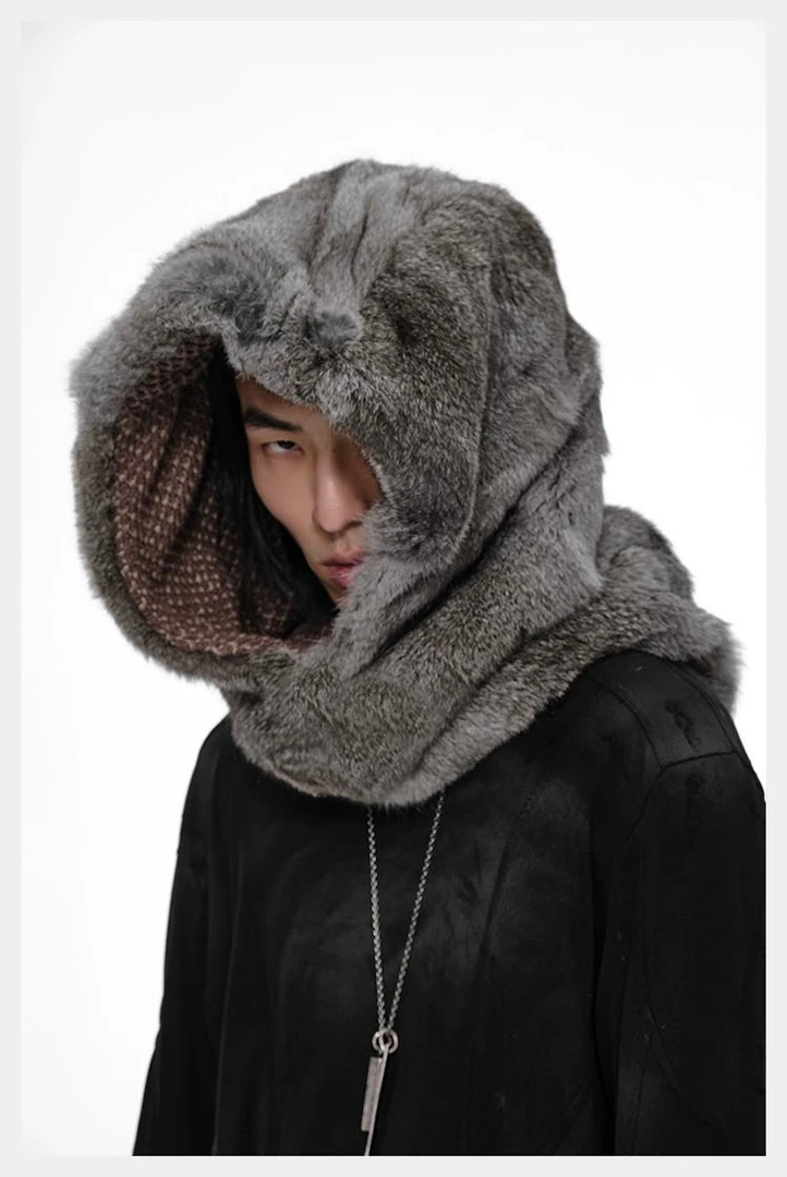 D5OVE 【ESKIMO】兔毛头套