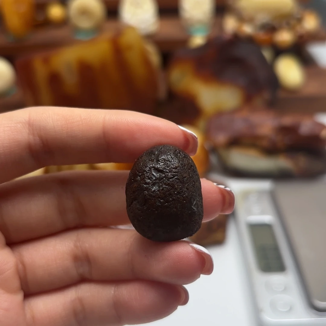 子***鑫未镶嵌定制琥珀不退不换