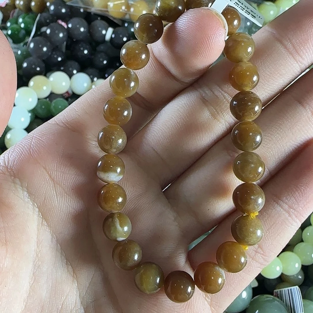 和田玉手链未镶嵌57